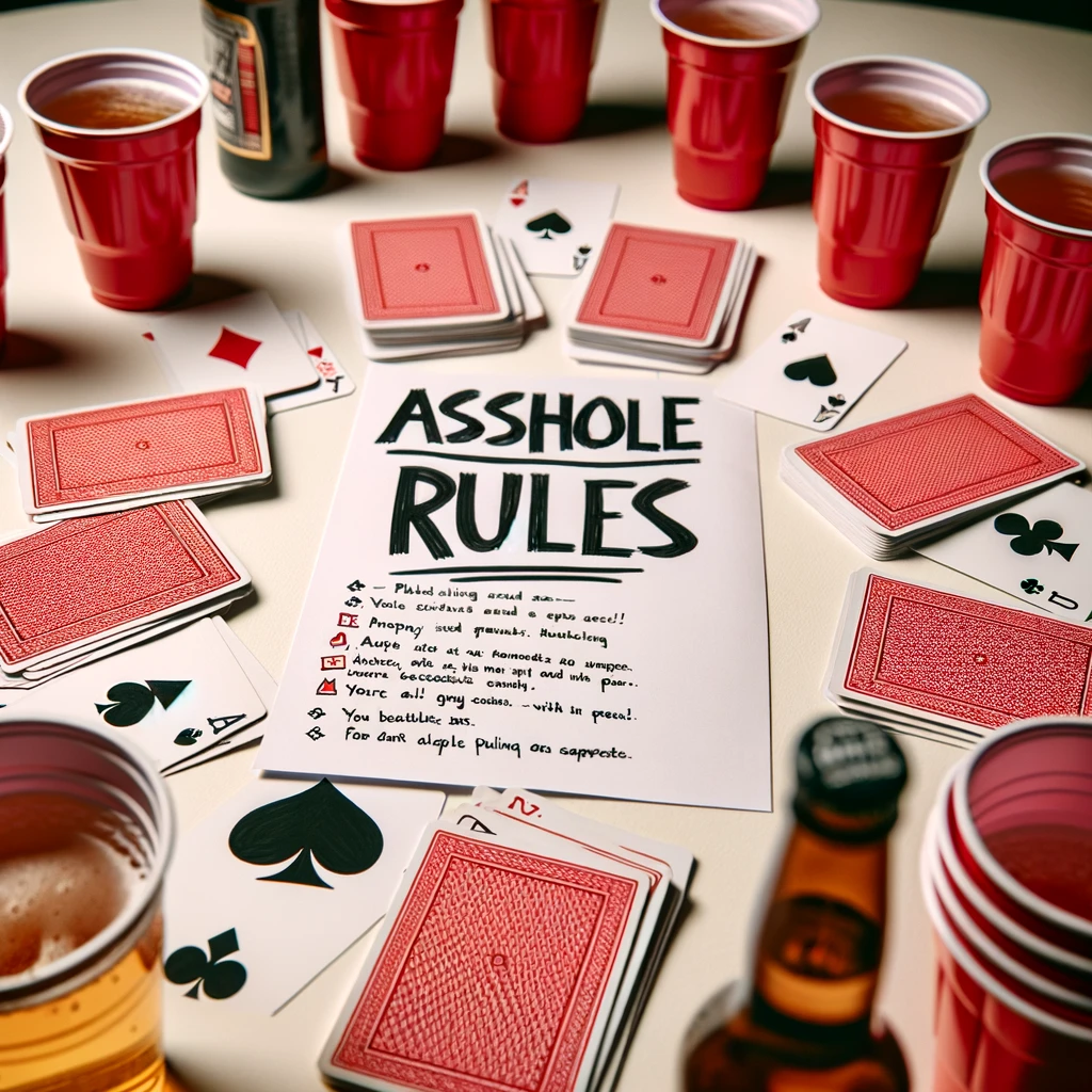How To Play The "Asshole" Drinking Game | "President" Game Rules