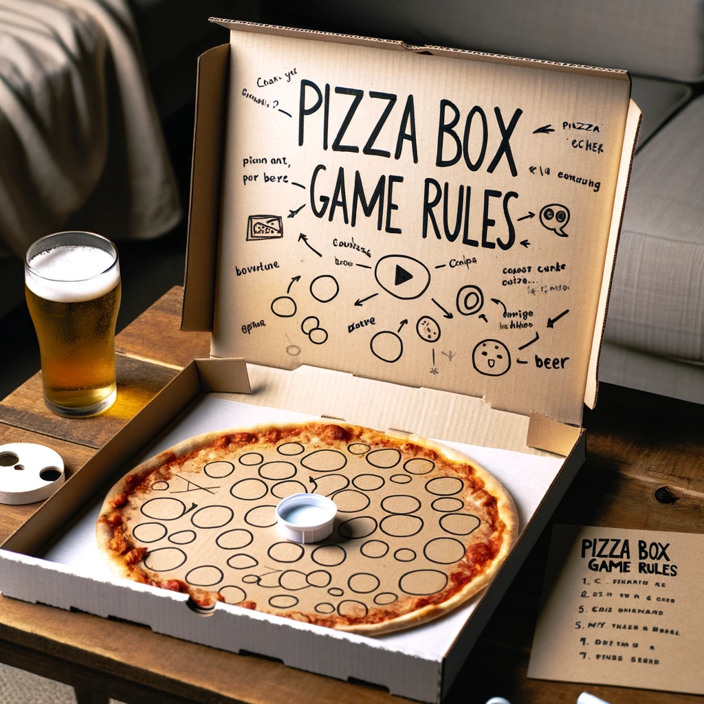 How To Play The "Pizza Box" Drinking Game