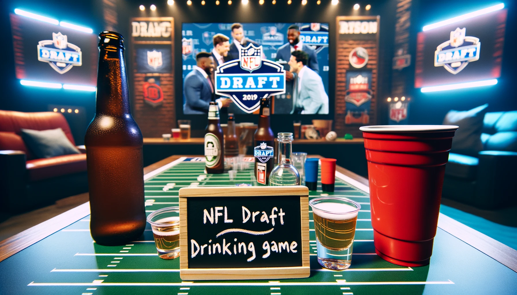 How To Play The NFL Draft Drinking Game Rules & Instructions